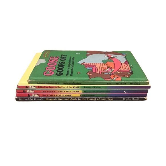 Vintage Kids Books Lot of 5 - Picture 1 of 6